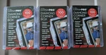 (3-PACK) Ultra Pro 100 Card 2-PIECE Diamond Corner Storage Box Slide Snap Lock New. Price: $19.99.