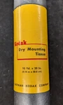 Vintage Kodak Dry Mounting Tissue Roll Tube - 20" X 10 Yards KP25869H Used. Price: $125.00.