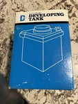 Doran Photograph Developing Tank 4 - 5 Cut Film Manual Adjustable Open. Price: $34.99.