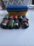 Kodak 35MM Film Case - Holds 10 Canisters. Includes 9 Rolls Of Used. Price: $120.00.