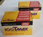 Rolls Kodak Tmax 100 Black & White Negative Film 135-36 Exp. Outdated 11/2013 New. Price: $12.95.