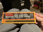 Kodak Color Separation Guide And Gray Scale (Q-13, Small) Sealed! New. Price: $29.95.