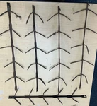 Hand Forged Corn Drying Rack (2 Included). Price: $15.00.