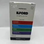 Ilford Black And White Simplicity Starter 35MM/120MM Film Development Kit New. Price: $39.54.