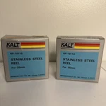Lot Of 2 Kalt NP-10110 Single Stainless Steel Reel 35MM Film Photo Developing New. Price: $29.99.